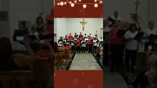 cantata de natal coral são Guido Londrina pr realizada no 171222 [upl. by Ellienad]