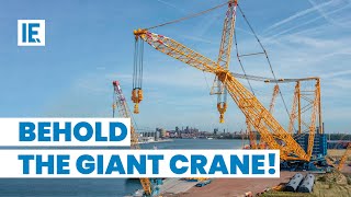 The Largest LandBased Crane in the World Massive SGC250 [upl. by Demetri]