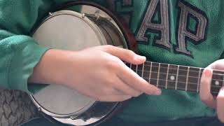 How to learn the split stroke in 1 minute ukulele banjolele tutorial [upl. by Sheline]