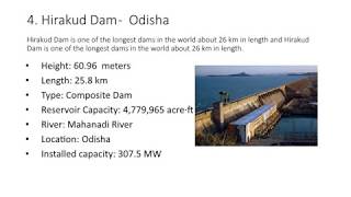 Top 5 Big Dams of India [upl. by Assyli284]