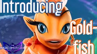 Introducing Goldfish  The Masked Singer USA Season 11 [upl. by Renny]