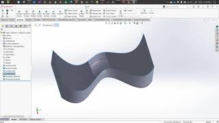 Boundary Surface Planer Surface Fill Surface 2 Solidworks Intermediate Workshop [upl. by Ecitnirp]