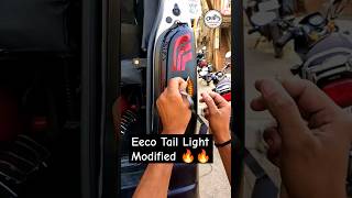 Eeco Tail Light Modified 🔥🔥🔥 shorts carsticker eecomodified modified sticker radium [upl. by Wiatt]