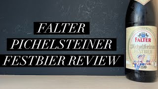 Falter Pichelsteiner Festbier Review  Privatbrauerei Falter  Pichelsteiner Festbier [upl. by Nivled]