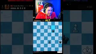 Underpromotion Checkmate Hikaru chess gmchess chessgame [upl. by Tadeo]