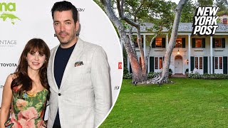 Inside Zooey Deschanel and ‘Property Brother’s’ Jonathan Scott’s ‘dream home’  New York Post [upl. by Jacobsohn]