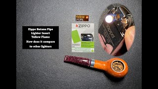 Let’s talk about pipe lighters  Zippo Butane Pipe Lighter Insert  Comparisons to other lighters [upl. by Rehpetsirhc]