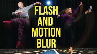 Freeze Action with Motion Blur  Flash Photography Tutorial with Godox AD200 [upl. by Eniamzaj]