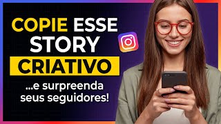 Ideia de Story Criativo para Instagram  Ep01 [upl. by Lusty641]