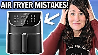 Top 12 Air Fryer MISTAKES → How to Use an Air Fryer [upl. by Atikehs]