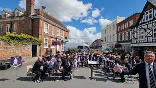 Wantage Band  Market Place Brass 2023 Full Concert [upl. by Annmaria190]