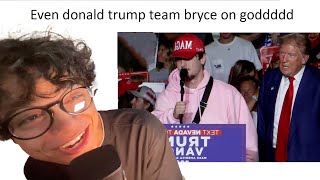 bryce hall is trumps dumbest supporter [upl. by Habeh]