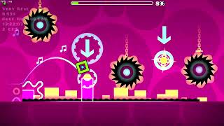 Geometry Dash Electrodynamix 15x Speed 100 RAW FOOTAGE [upl. by Alica119]