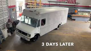 Food Truck Construction of our showroom 2019  How to start a Food Truck [upl. by Nerehs]