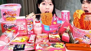 ASMR MUKBANG 편의점 직접 만든 불닭 떡볶이 소세지 김밥 디저트 먹방 amp 레시피 FRIED CHICKEN AND Tteokbokki EATING [upl. by Rory]