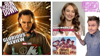 Loki Review Olga Kurylenko Interview Company of Heroes 3  The Rundown  Electric Playground [upl. by Airpal]