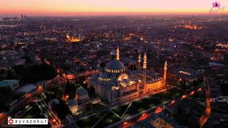 Muhteşem Ezan Eşliğinde Süleymaniye Camii  Muhteşem ezan  Süleymaniye Camii  Ağlatan ezan [upl. by Pippas]