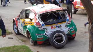 WRC Argentina 2018 accidente Marco Bulacia [upl. by Harlie]