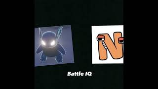 Wartortle Vs N  Starter Squad Vs Alphabet Lore [upl. by Wyatan]