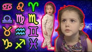 Zodiac Signs As KIDS  Astrology FUNNY compilation [upl. by Cavil381]