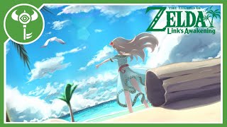 Ballad of the Wind Fish  Relaxing Beach Ambience  The Legend of Zelda Links Awakening [upl. by Jary52]