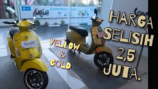 PERBANDINGAN VESPA SPRINT KUNING amp SPRINT s GOLD ❗ [upl. by Migeon]