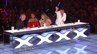 Fabulous Boogie Storm Get 2nd Simon Cowell Golden Buzzer [upl. by Olmstead913]