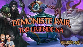 UNE SACRÉE PAIR DE COUIE  Euh non démoniste Wild Fr Hearthstone [upl. by Elolcin]