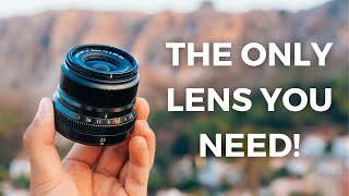 The Best Travel Photography Lens  Fujifilm 23mm F2 [upl. by Samul]