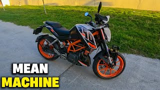 OLD KTM DUKE 390 Bs3 still most powerful in 2023 🔥  Raw Power amp Sound [upl. by Furey762]