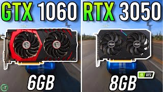 GTX 1060 6GB vs RTX 3050  Should You Upgrade [upl. by Dnumde863]