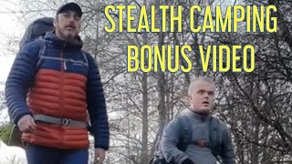 STEALTH CAMPING SPECIAL VIDEO  bonus video just for a laugh lol  BLOT OUTDOORS SHOW [upl. by Tesil]