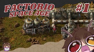 Si inizia ad inquinare  Factorio SPACE AGE 1 [upl. by Milissa711]