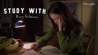 Study with Rory Gilmore📙Gilmore Girls 🏡  Rain TV [upl. by Mullins158]