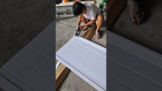 EASY DIY ACCORDION FOLDING DOOR [upl. by Marwin164]