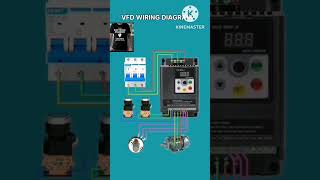 VFD wiring diagram with potentiometer [upl. by Kress896]