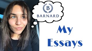 How I got into Barnard College of Columbia University part 2 [upl. by Migeon]