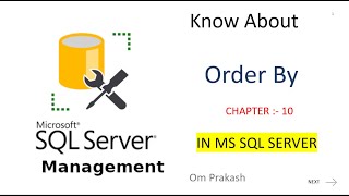 Order By In Sql Server [upl. by Ketchum]