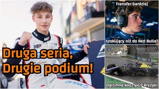 Gładysz na podium w generalce Gdzie pójdą nasi juniorzy Koszty GP Brazylii i plotki z F1 F1 [upl. by Ailedo]