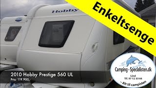 2010 Hobby Prestige 560 UL hos CampingSpecialisten [upl. by Neuburger]