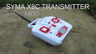 Syma X8C Transmitter Range Mod 300 meters of range [upl. by Otha]