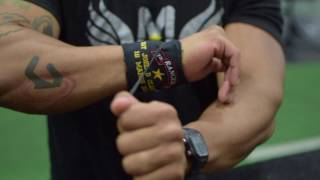 How Wrap Friction Wrist Wraps [upl. by Bord]