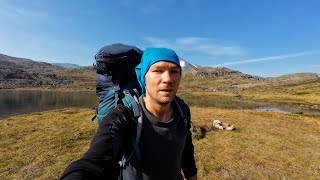 Hiking and Backpacking in Jotunheimen National Park Norway in Autumn [upl. by Ainnos435]