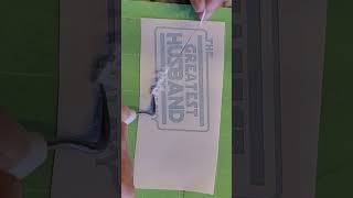 CRICUT TIKTOKS  HOW TO ETCH GLASS WITH ANY CRICUT MACHINE ARMOUR ETCH HACK [upl. by Wilmer]