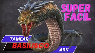 COMO TAMEAR BASILISCO EN LOST ISLAND EN FJORDUR  ARK SURVIVAL EVOLVED SIN TRAMPA [upl. by Geno]