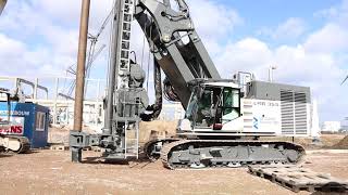 Van Der Spek BelgiumReady to drill with this Liebherr LRB 355 1 [upl. by Anirec]