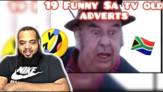 AMERICAN REACTS TO 19 Funny Weird South Africa Old Tv Adverts 🇿🇦 [upl. by Craggie]