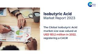 Isobutyric Acid Market Report 2024 Global Edition [upl. by Ys]