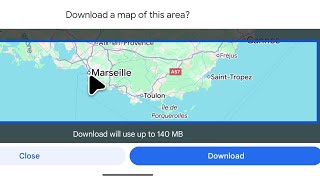 How to Download Offline Maps on Google Maps to Navigate Without Internet on Android [upl. by Canica]