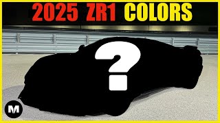 2025 Corvette C8 ZR1 Colors Color Options [upl. by Livvi]